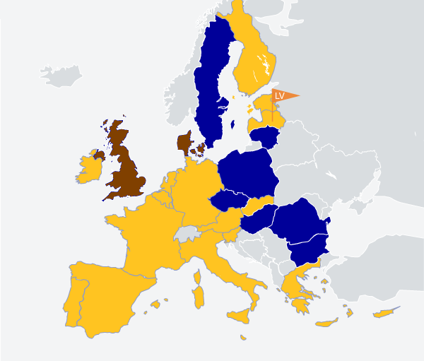 Euro 2014 Gli Stati membri: con