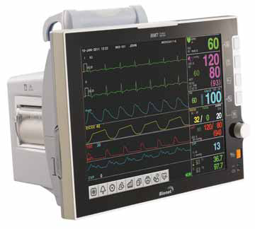 code MONITOR ED ECOGRAFIA MONITOR PAZIENTE BM7 PER TERAPIA INTENSIVA Cavo paziente 5 fili (MECA5 (AHA), MACE5 (IEC)) Elettrodi - conf.