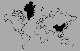 CONFRONTO GROENLANDIA CINA Groenlandia 2.176.165 Km² Cina 9.575.