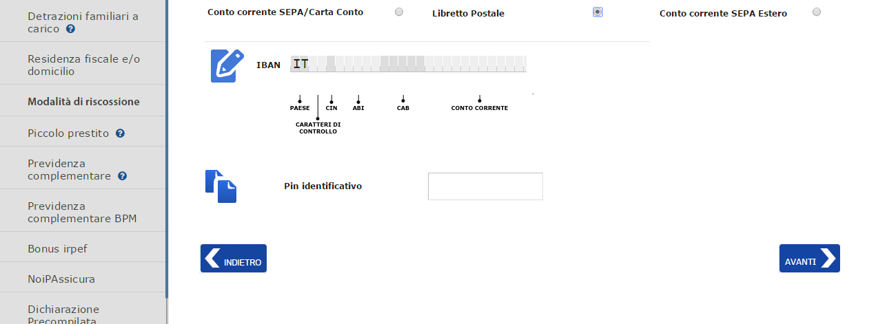 Figura 6 - Inserimento PIN