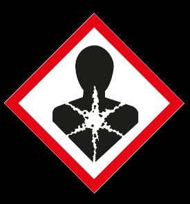 indicato organo bersaglio R39/25, per via cutanea R39/24, per inalazione R39/23) Xn Nocivo (per via orale R68/22, per via cutanea R68/21, per inalazione R68/20) STOT SE Tossicità specifica per organi