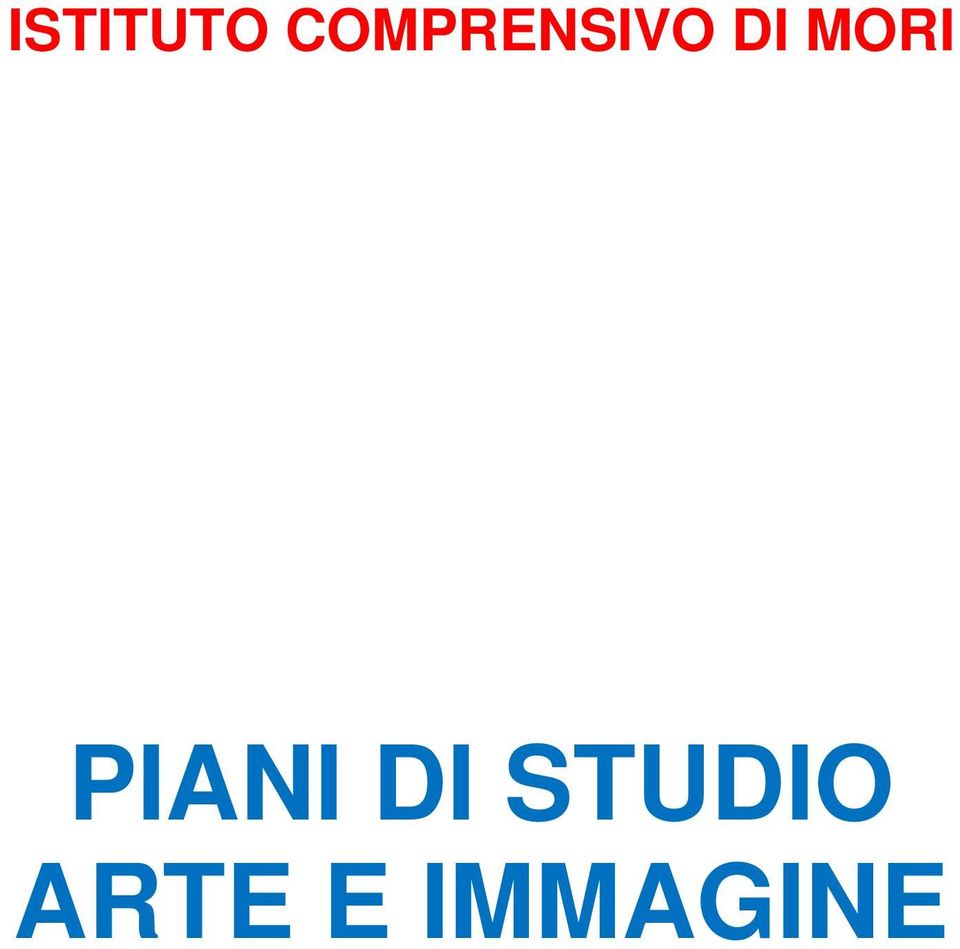 MORI PIANI DI