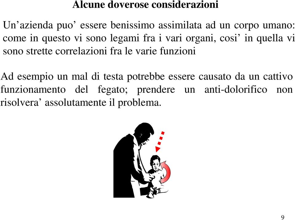 fra le varie funzioni Ad esempio un mal di testa potrebbe essere causato da un cattivo