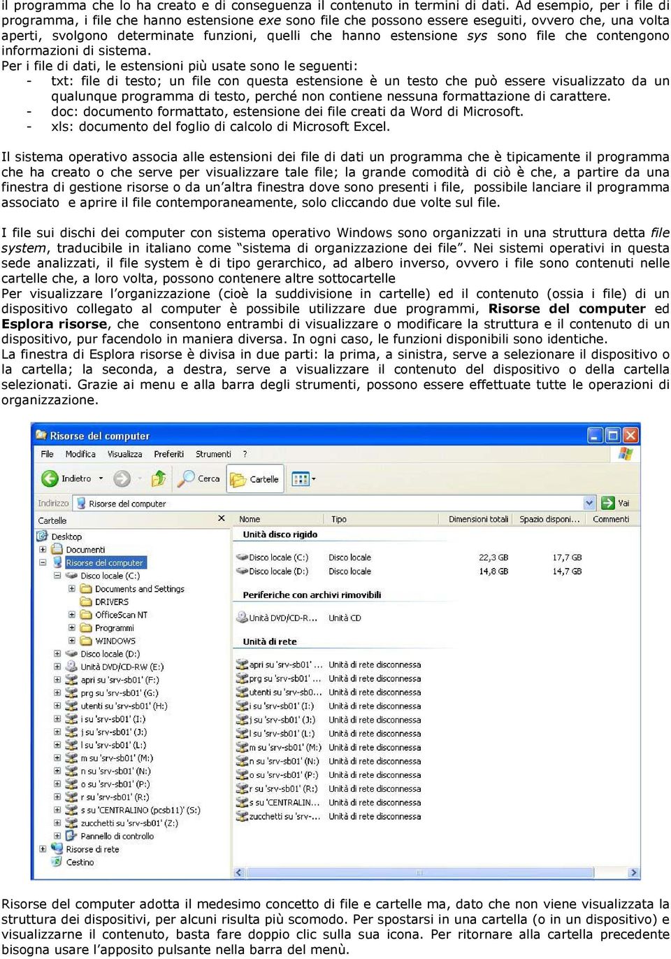 sys sono file che contengono informazioni di sistema.