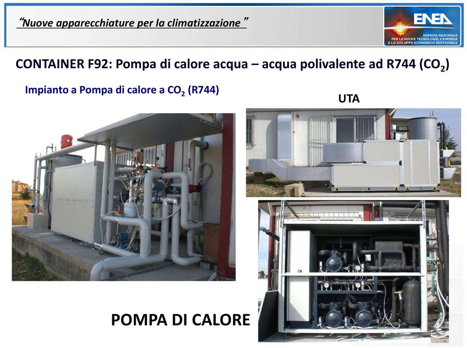 (CO 2 ) Impianto a Pompa di