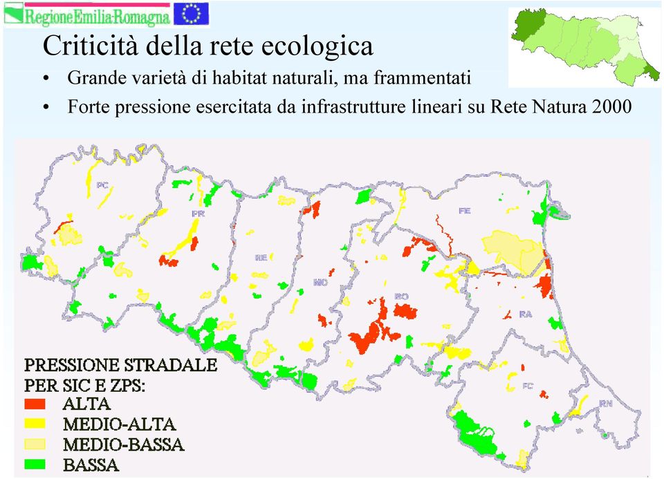 frammentati Forte pressione esercitata