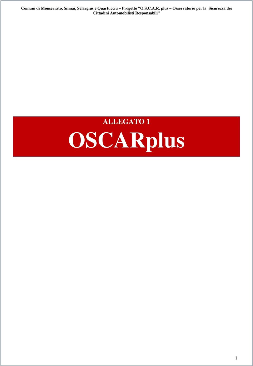 OSCARplus