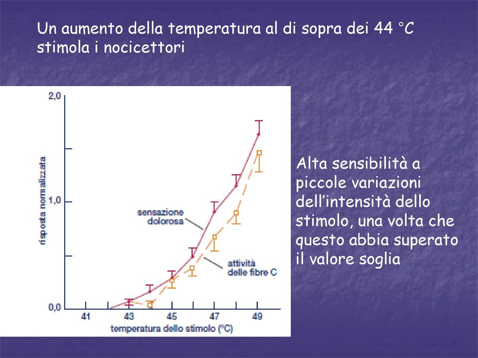 piccole variazioni dell intensità dello