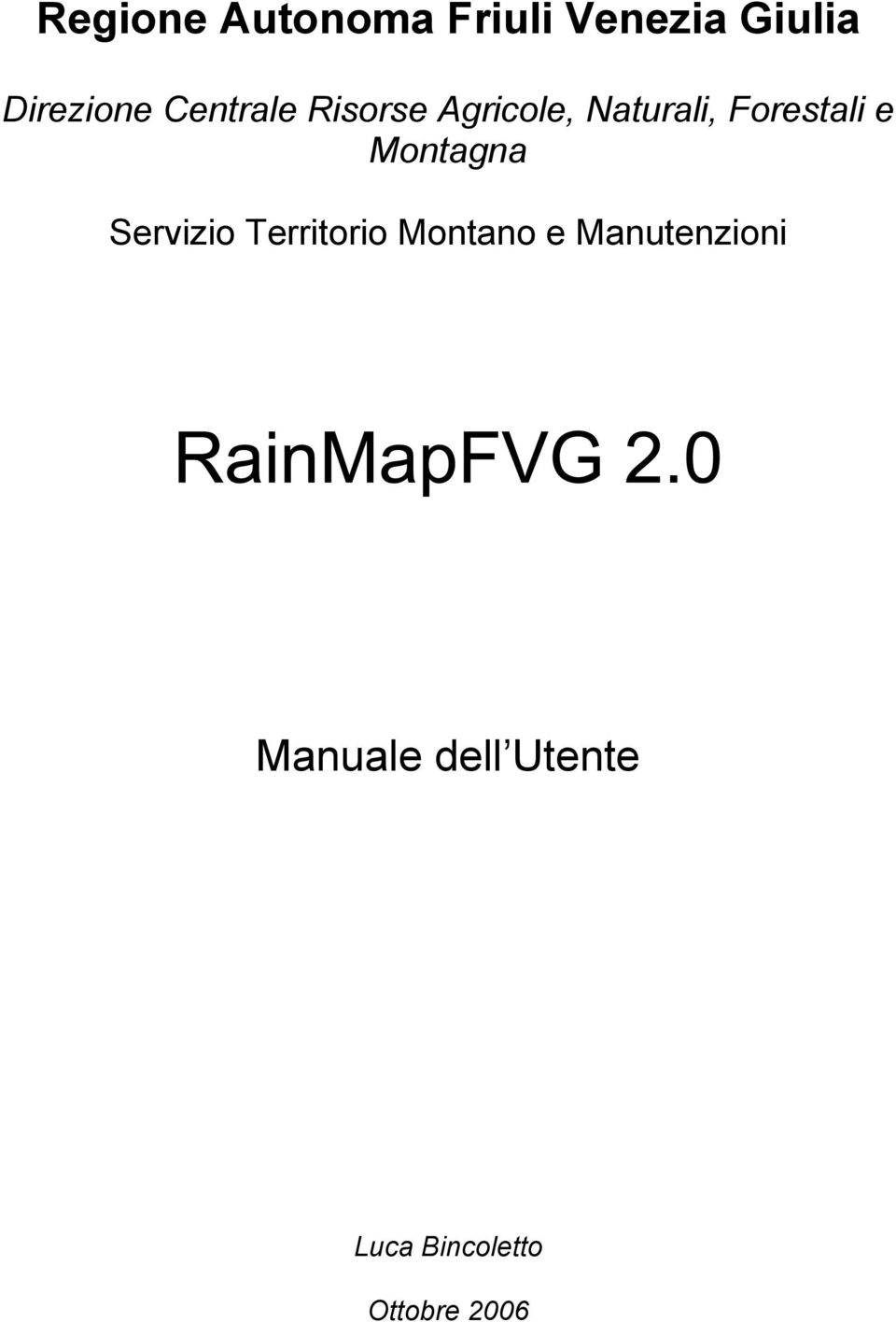 Montagna Servizio Territorio Montano e