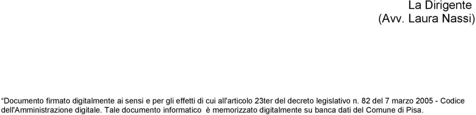 di cui all'articolo 23ter del decreto legislativo n.