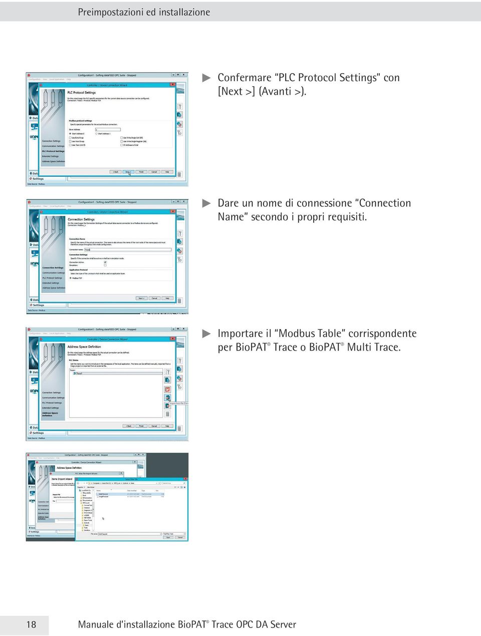 ttdare un nome di connessione Connection Name secondo i propri requisiti.