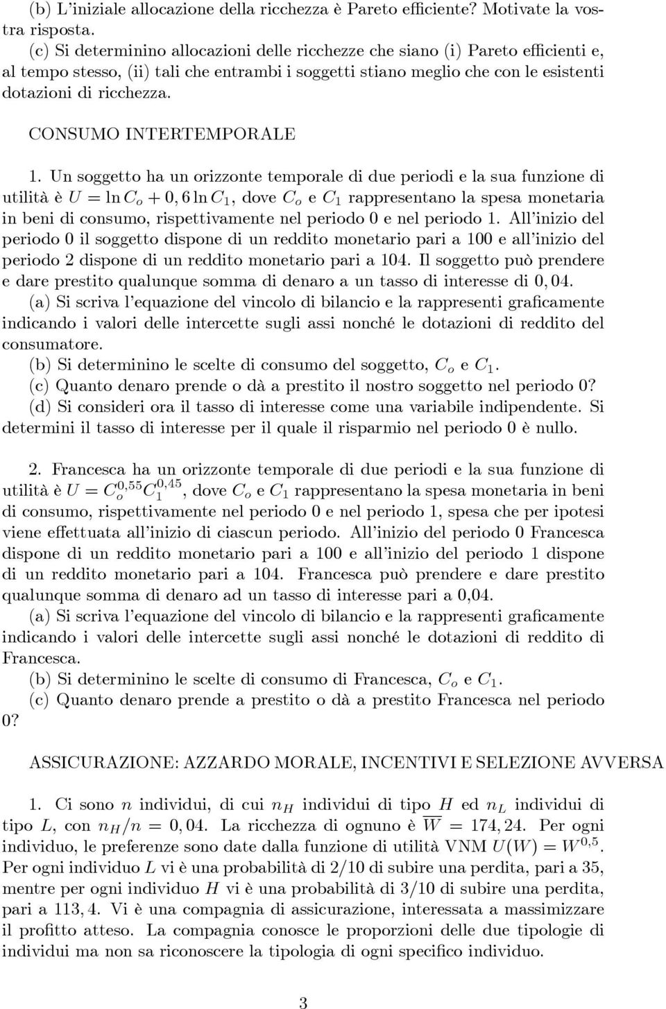 CONSUMO INTERTEMPORALE 1.