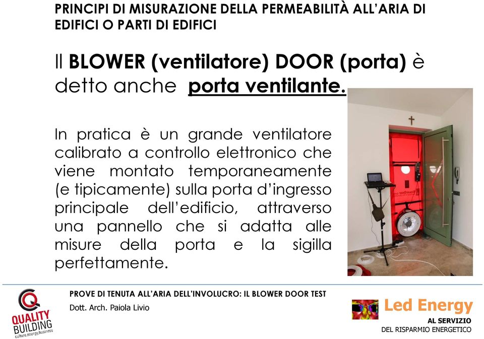 In pratica è un grande ventilatore calibrato a controllo elettronico che viene montato