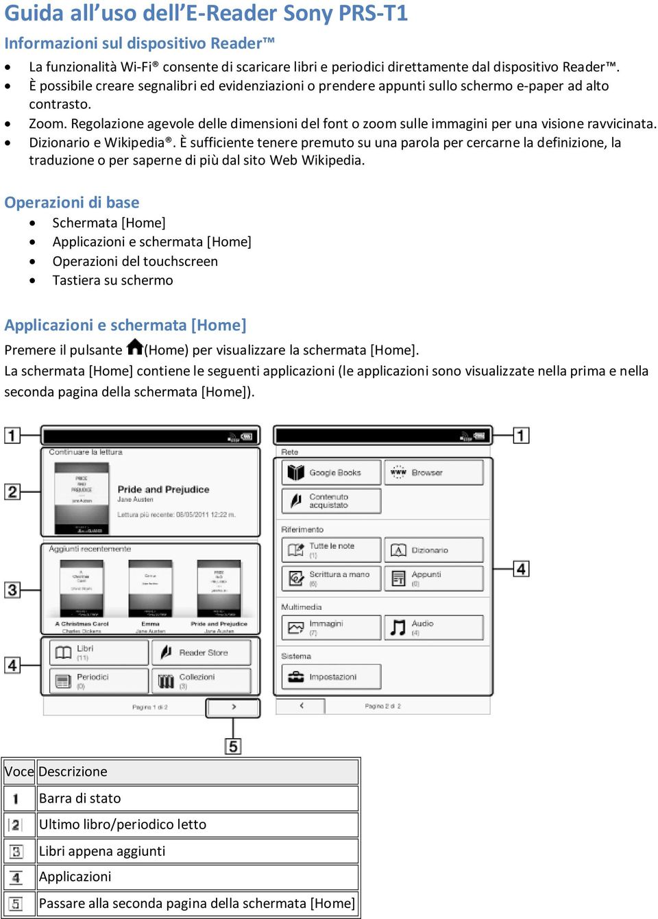 Regolazione agevole delle dimensioni del font o zoom sulle immagini per una visione ravvicinata. Dizionario e Wikipedia.