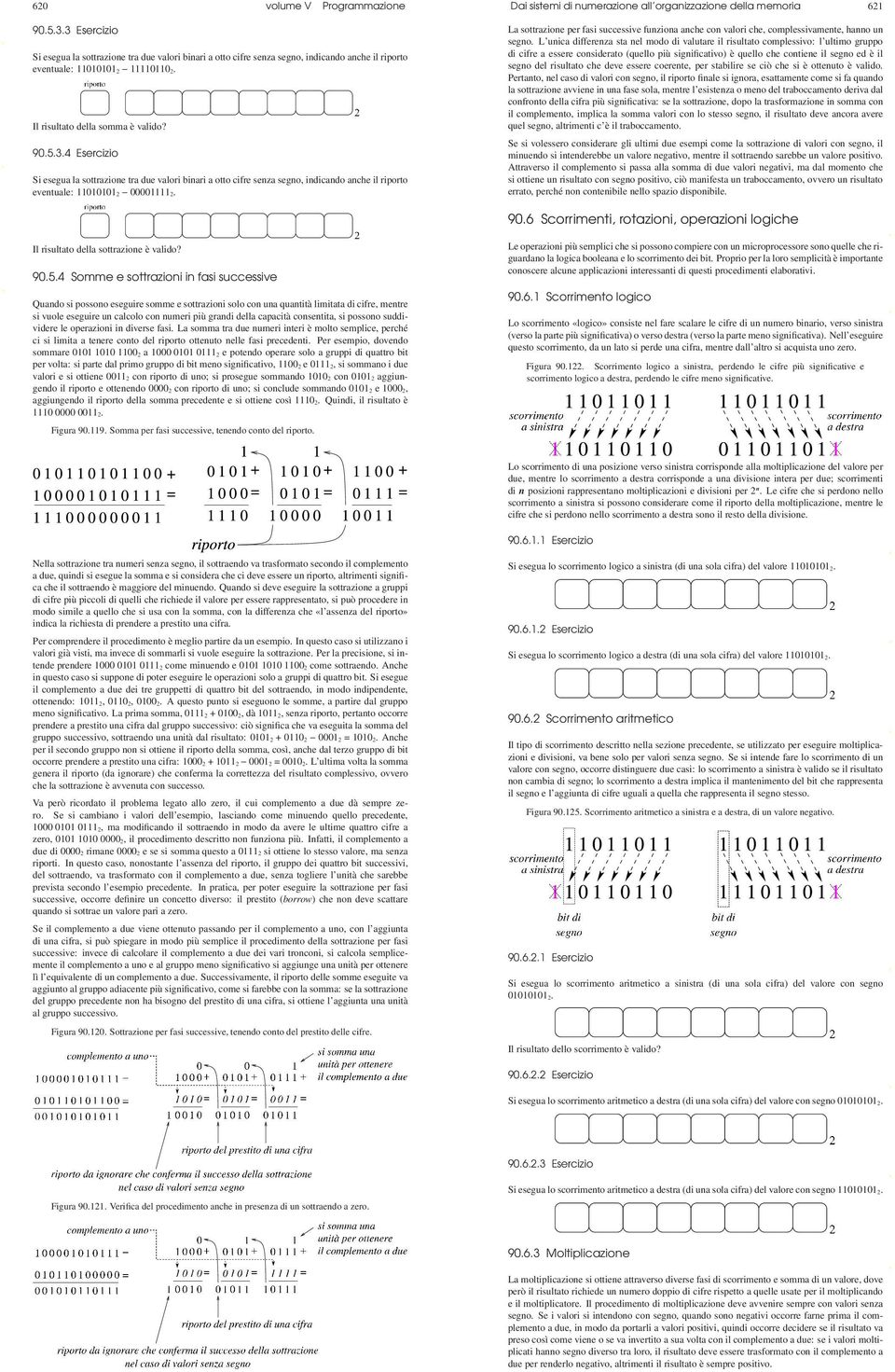 Il risultato della sottrazione è valido? 90.5.