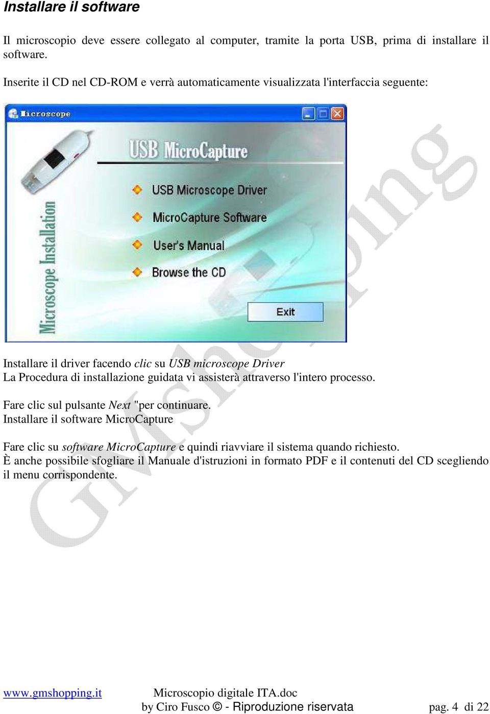 installazione guidata vi assisterà attraverso l'intero processo. Fare clic sul pulsante Next "per continuare.