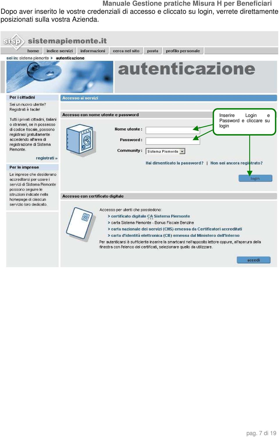 direttamente posizionati sulla vostra Azienda.