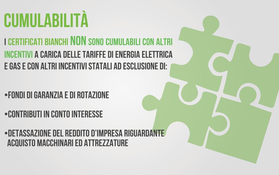 ad esclusione di: fondi di garanzia e di rotazione contributi in conto