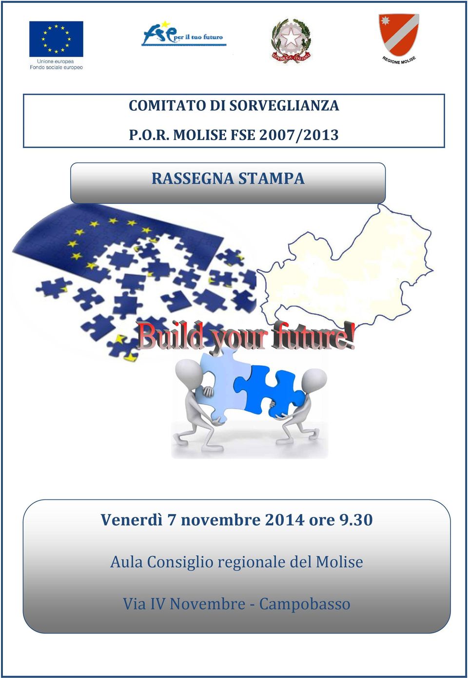 MOLISE FSE 2007/2013 RASSEGNA STAMPA