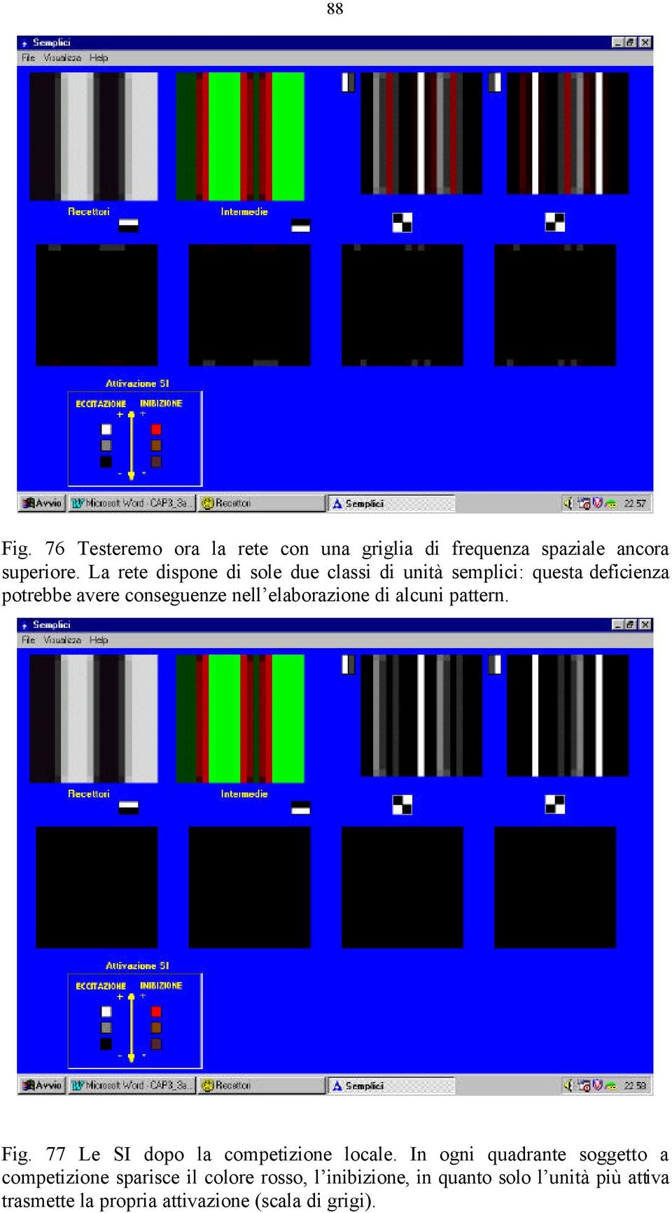 elaborazione di alcuni pattern. Fig. 77 Le SI dopo la competizione locale.