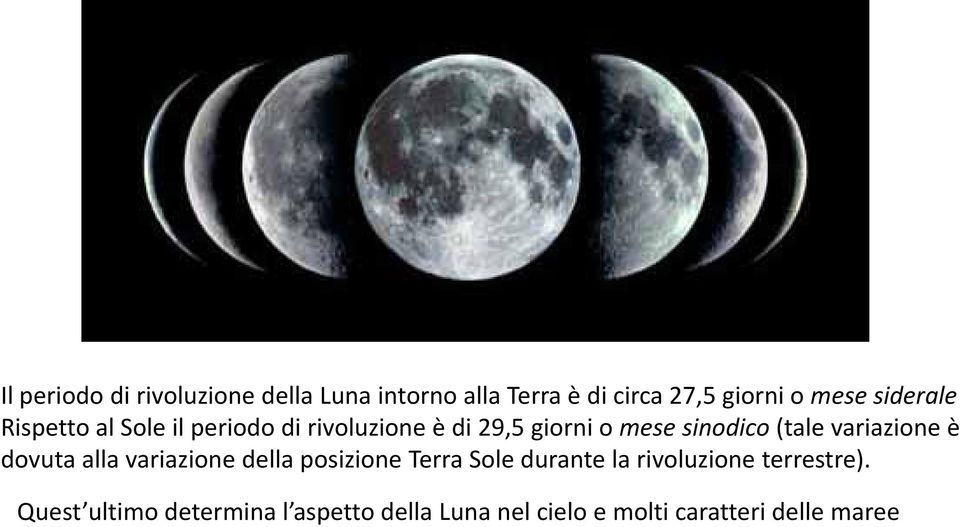 (tale variazione è dovuta alla variazione della posizione Terra Sole durante la