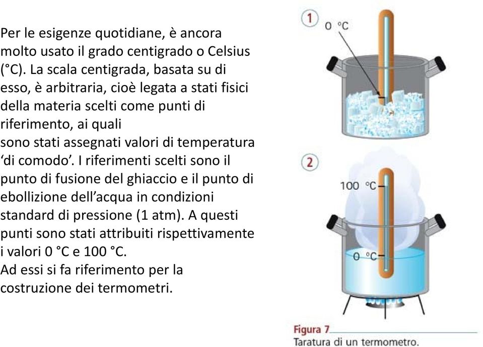 sono stati assegnati valori di temperatura di comodo.