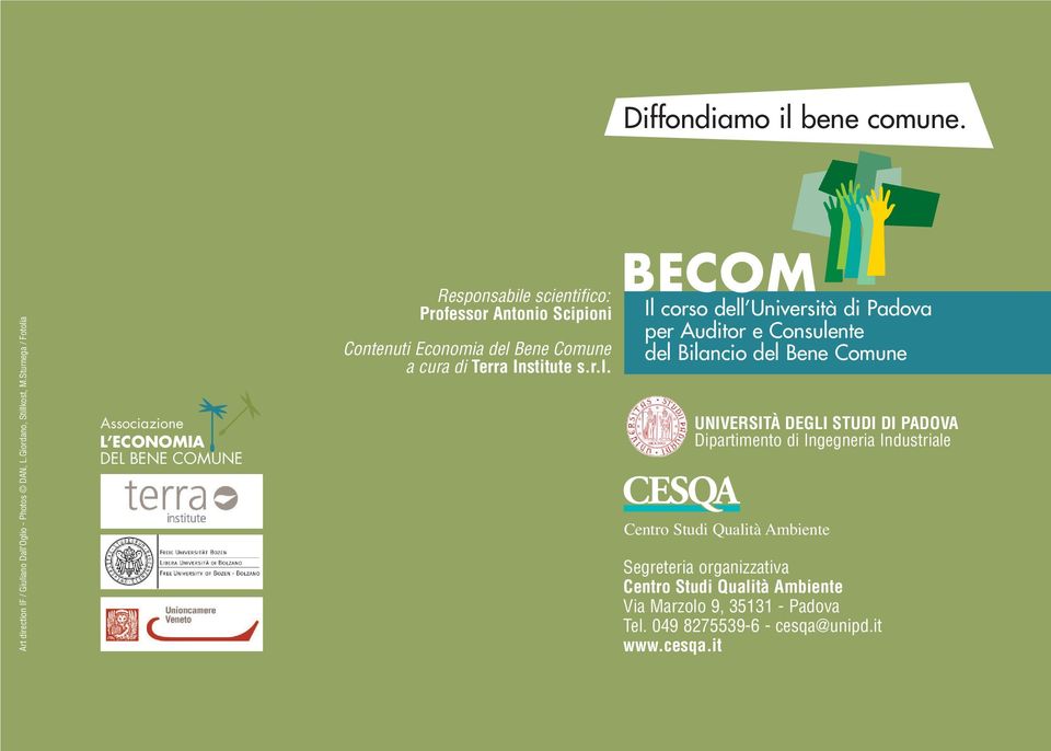 Bene Comune a cura di Terra Institute s.r.l.