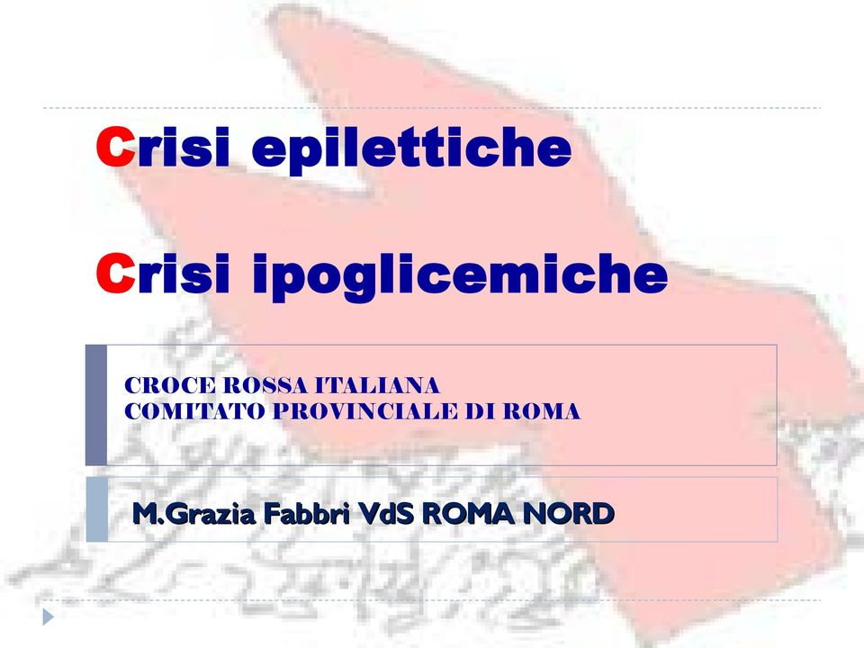 ITALIANA COMITATO PROVINCIALE