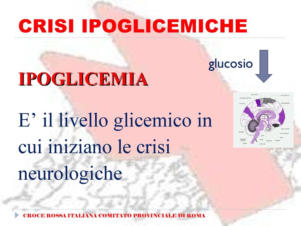 livello glicemico in cui