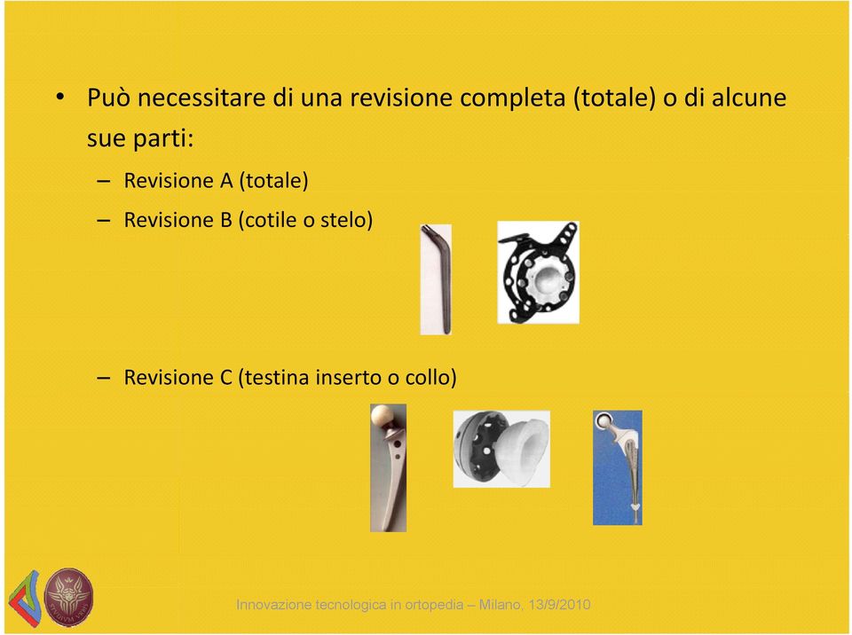 Revisione A (totale) Revisione B (cotile