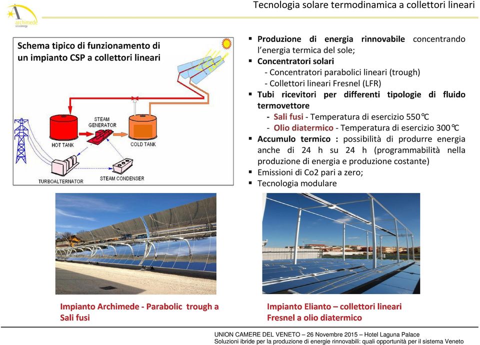300 C possibilità di produrre energia anche di 24 h su 24 h (programmabilità nella produzione di energia e produzione