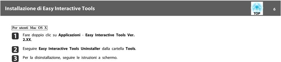 2.XX. Eseguire Esy Interctive Tools Uninstller dll crtell