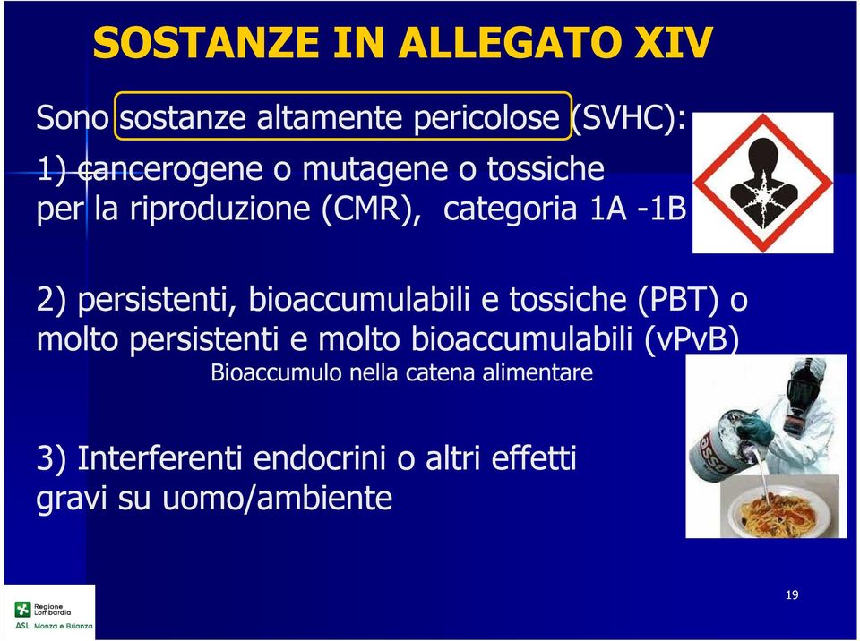bioaccumulabili e tossiche (PBT) o molto persistenti e molto bioaccumulabili (vpvb)