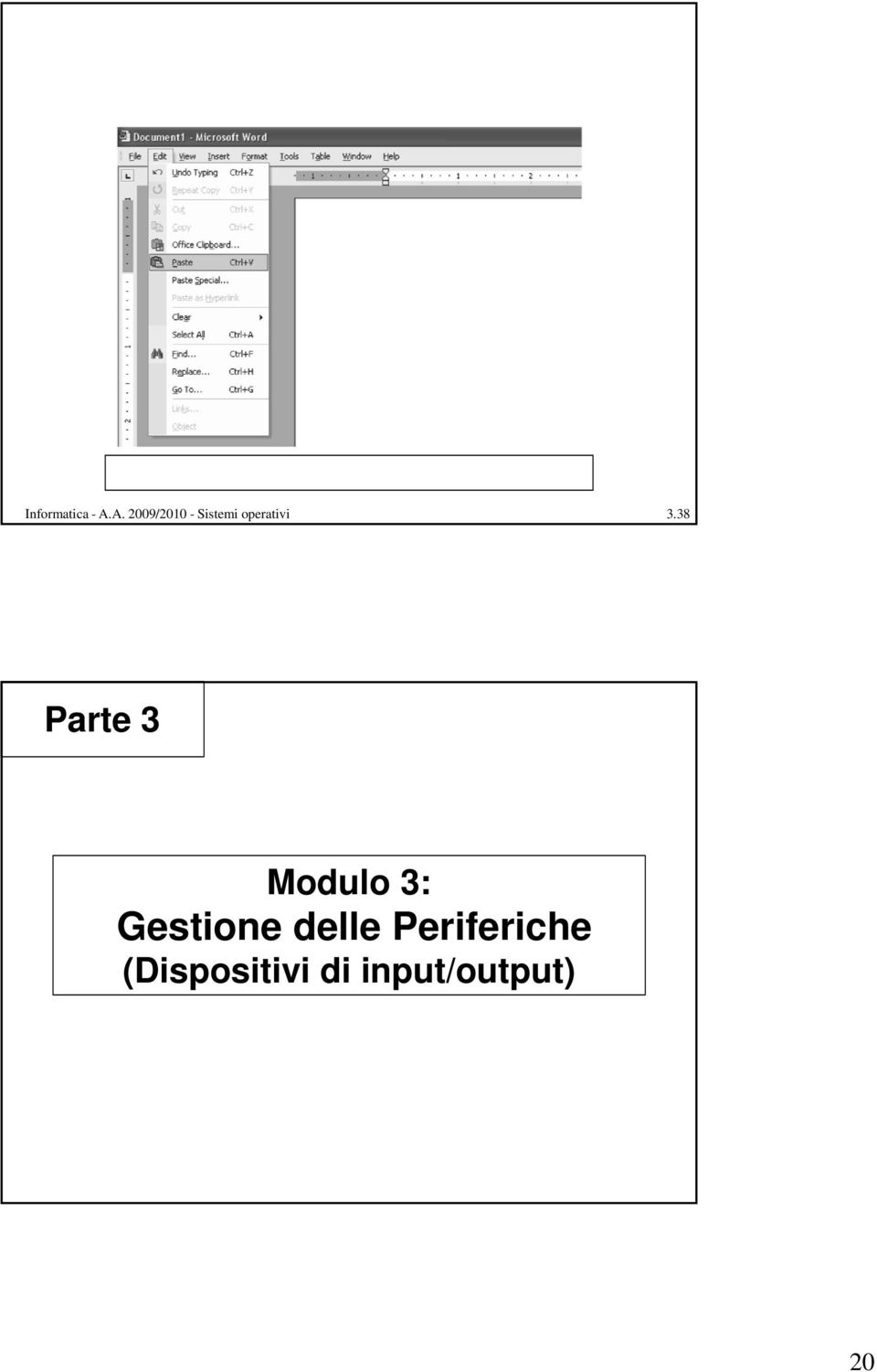 3.38 Parte 3 Modulo 3: Gestione