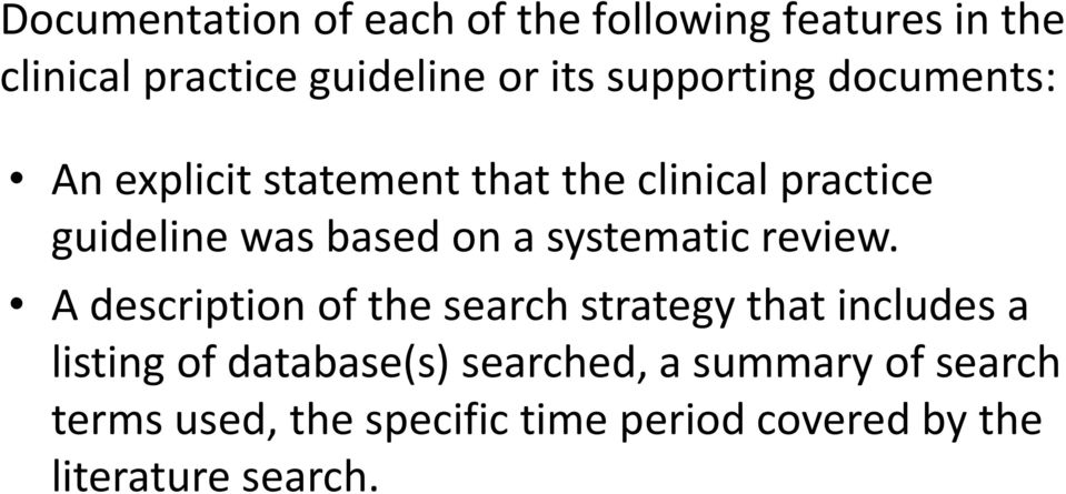 systematic review.