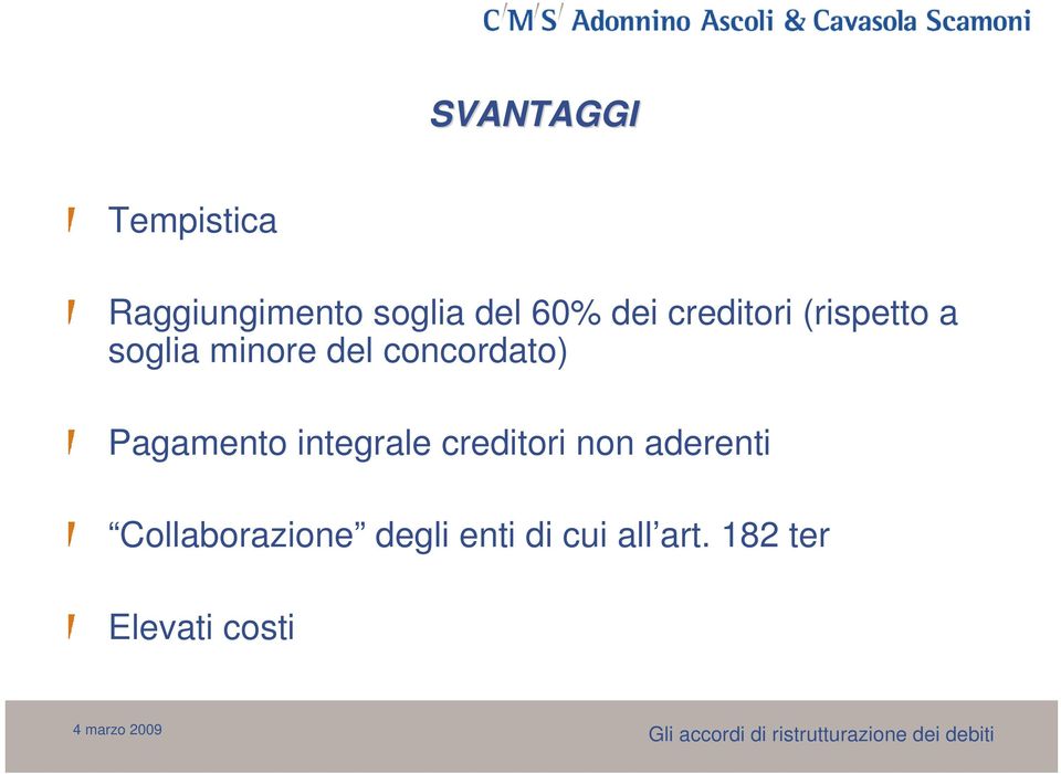 concordato) Pagamento integrale creditori non