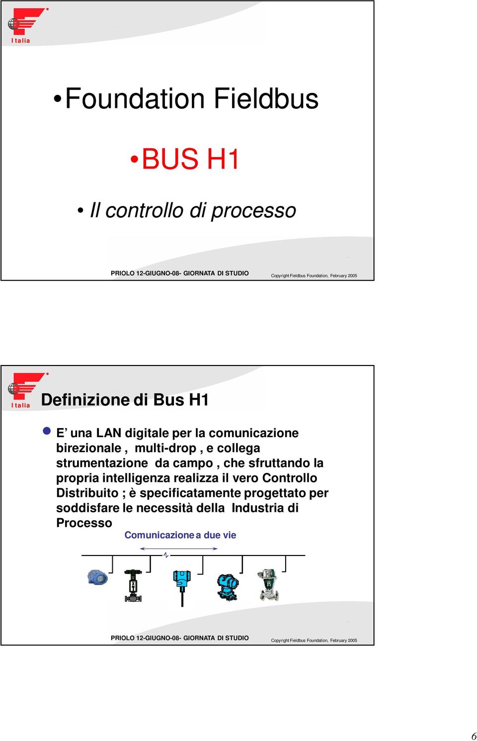 che sfruttando la propria intelligenza realizza il vero Controllo Distribuito ; è