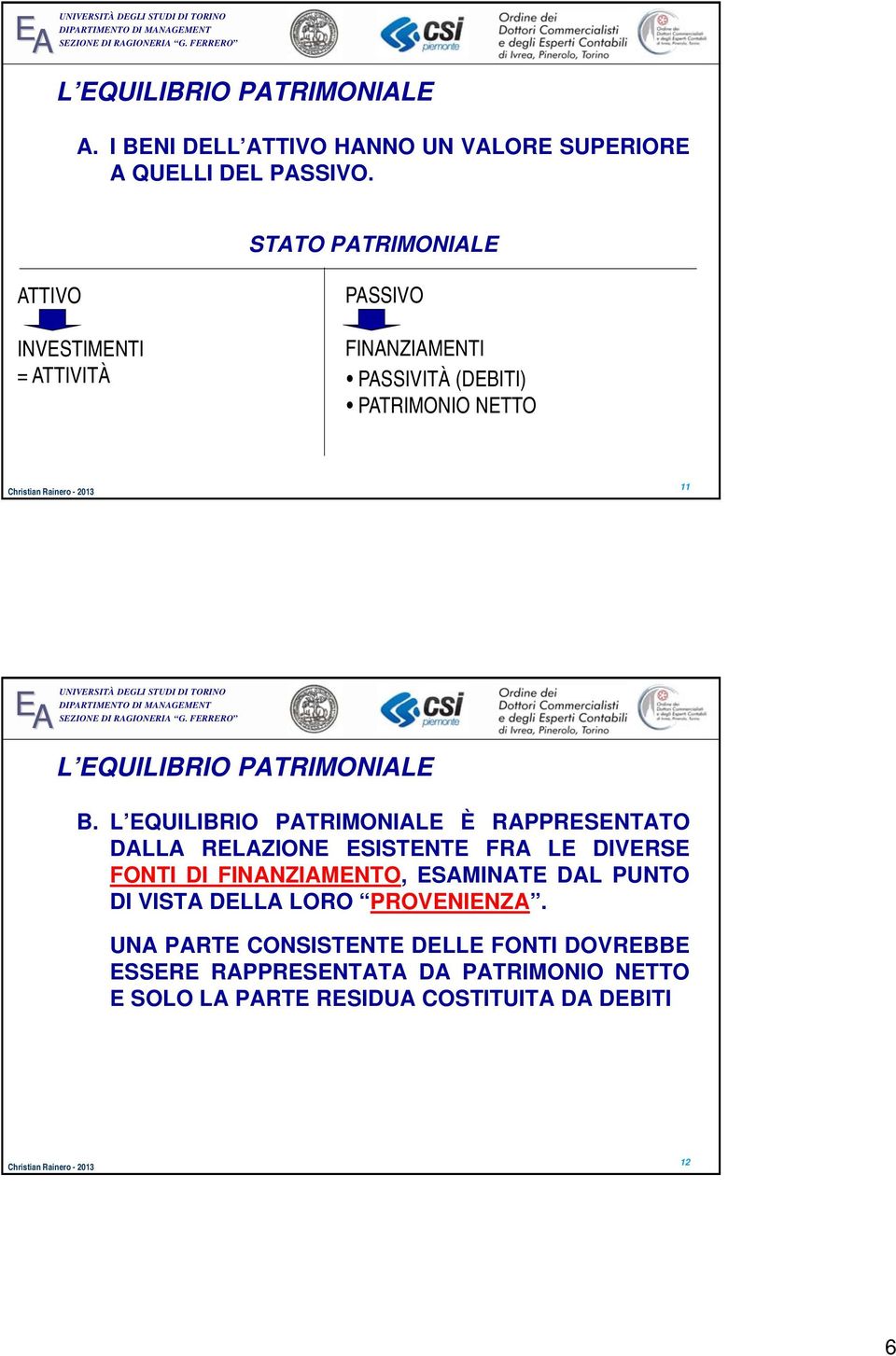 PATRIMONIALE B.