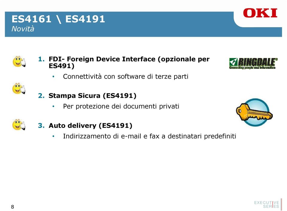 Connettività con software di terze parti 2.