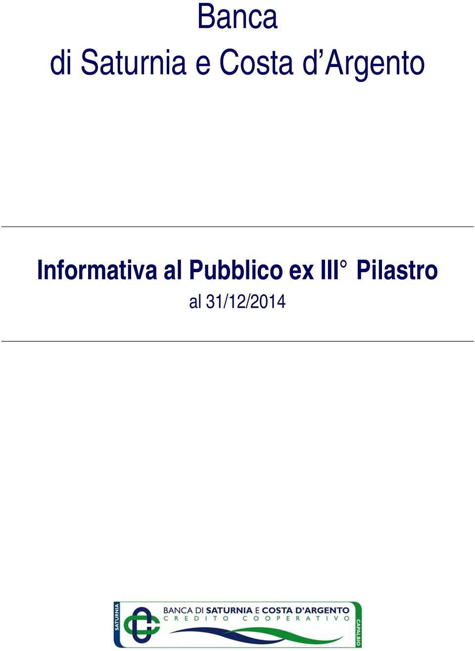 Informativa al