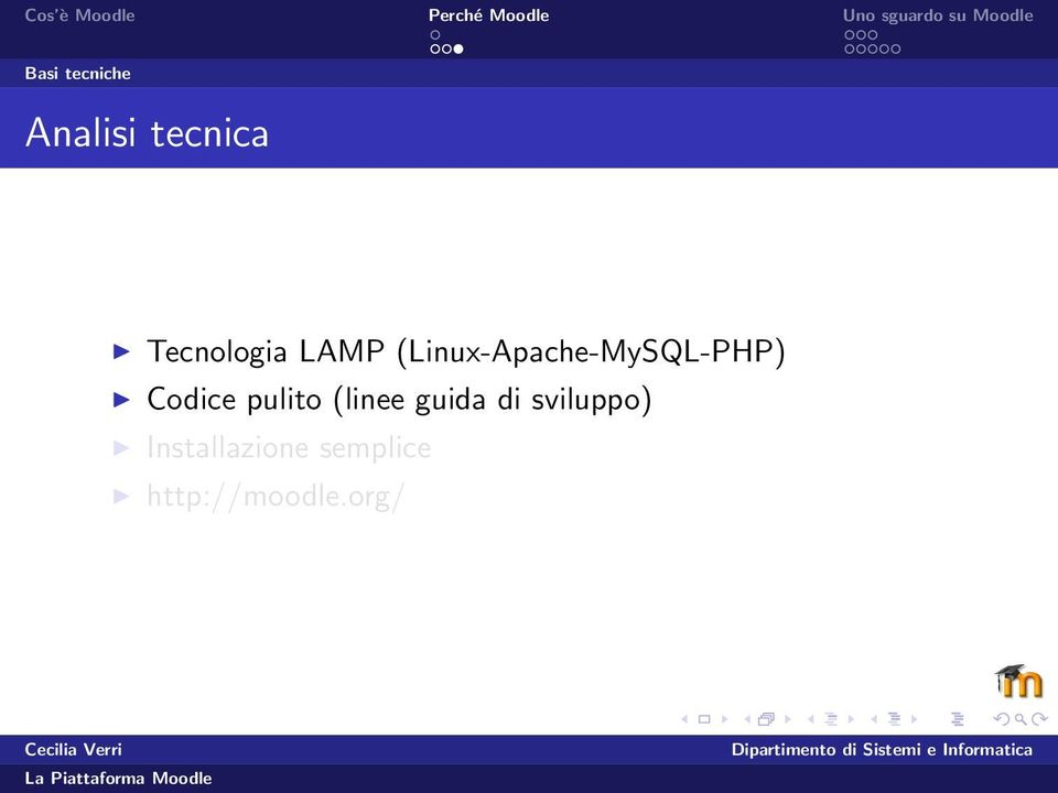 (Linux-Apache-MySQL-PHP) Codice