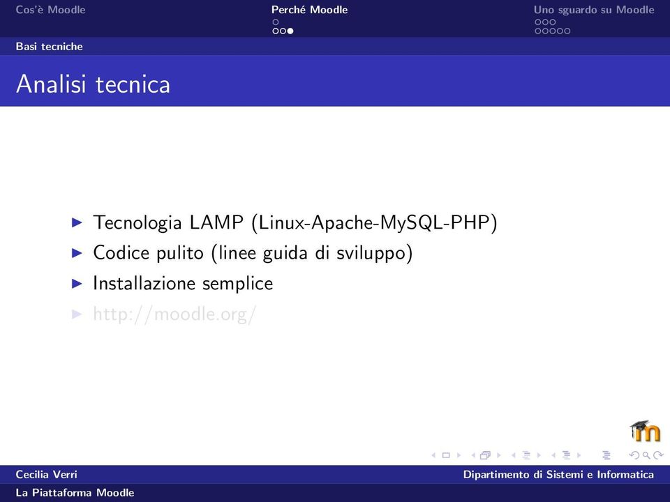 (Linux-Apache-MySQL-PHP) Codice