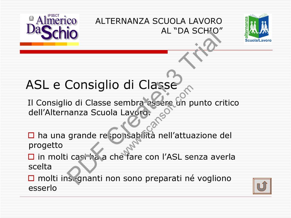 responsabilità nell attuazione del progetto in molti casi ha a che