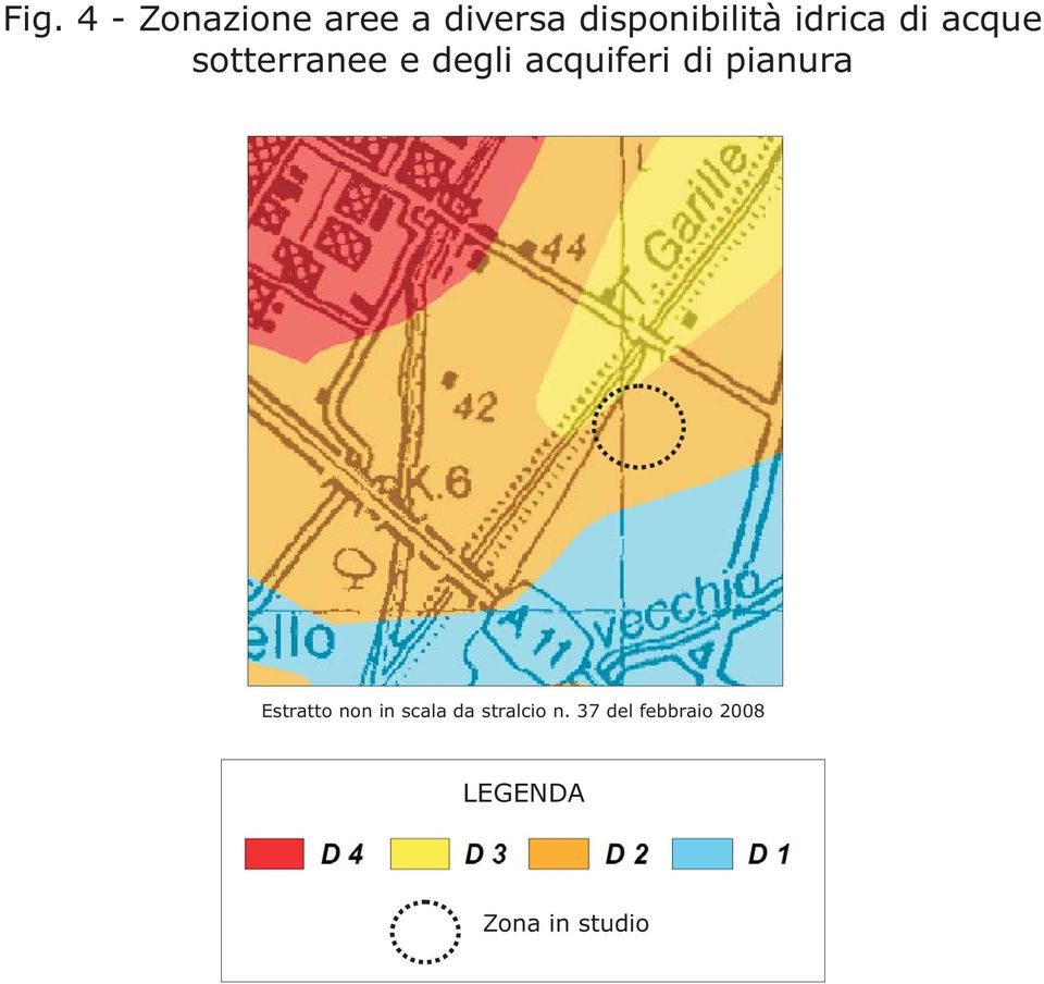 degli acquiferi di pianura Estratto non in