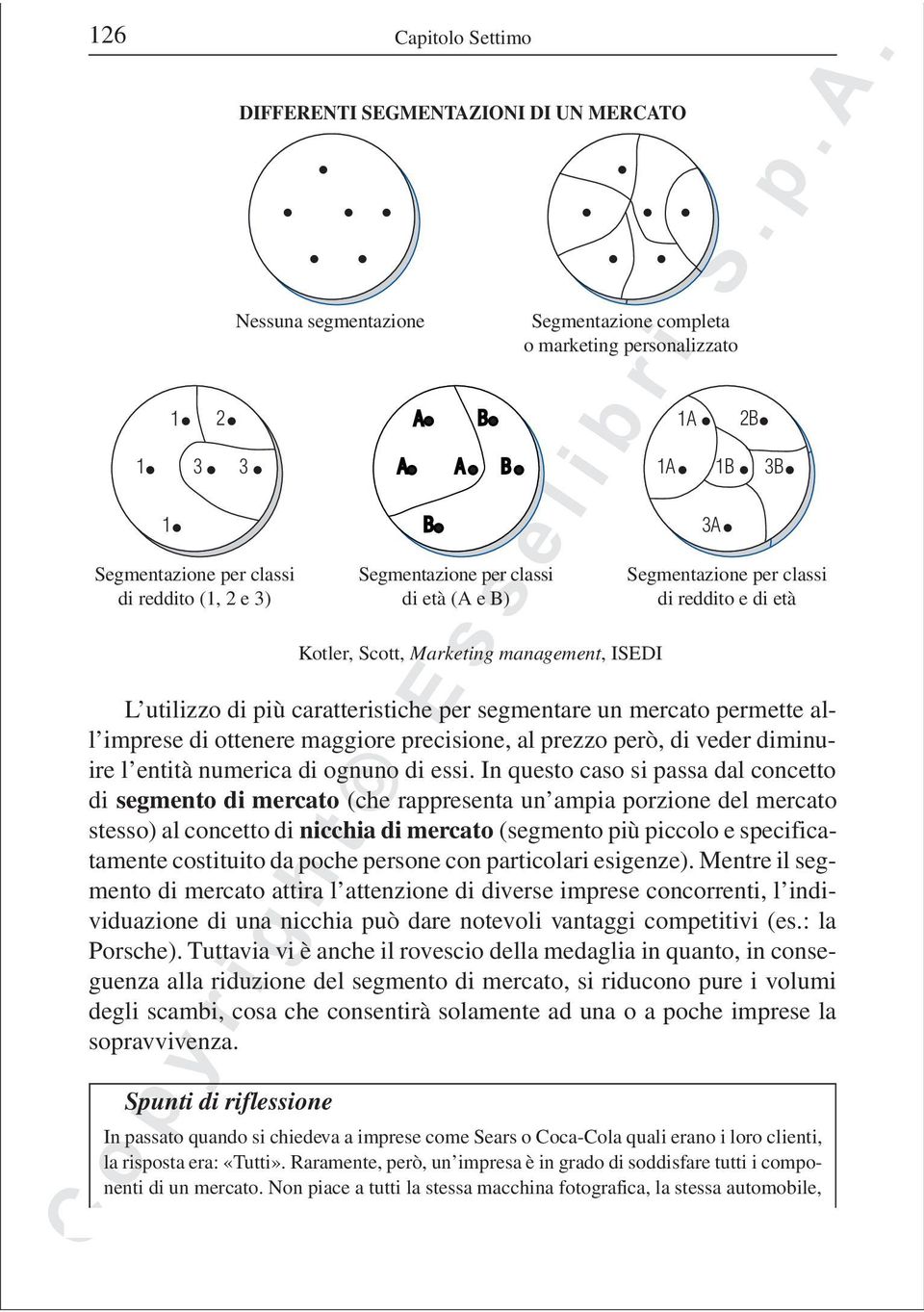 caratteristiche per segmentare un mercato permette all imprese di ottenere maggiore precisione, al prezzo però, di veder diminuire l entità numerica di ognuno di essi.