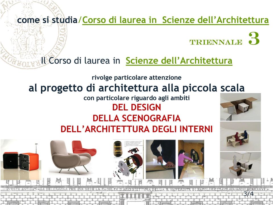 al progetto di architettura alla piccola scala con particolare riguardo