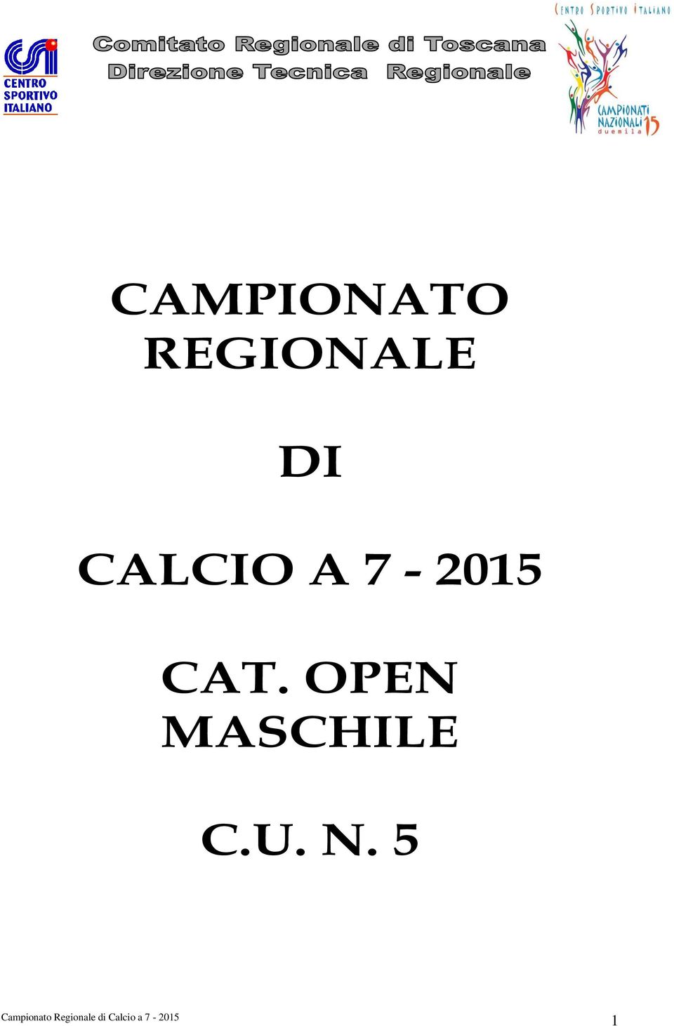 CALCIO A 7-2015