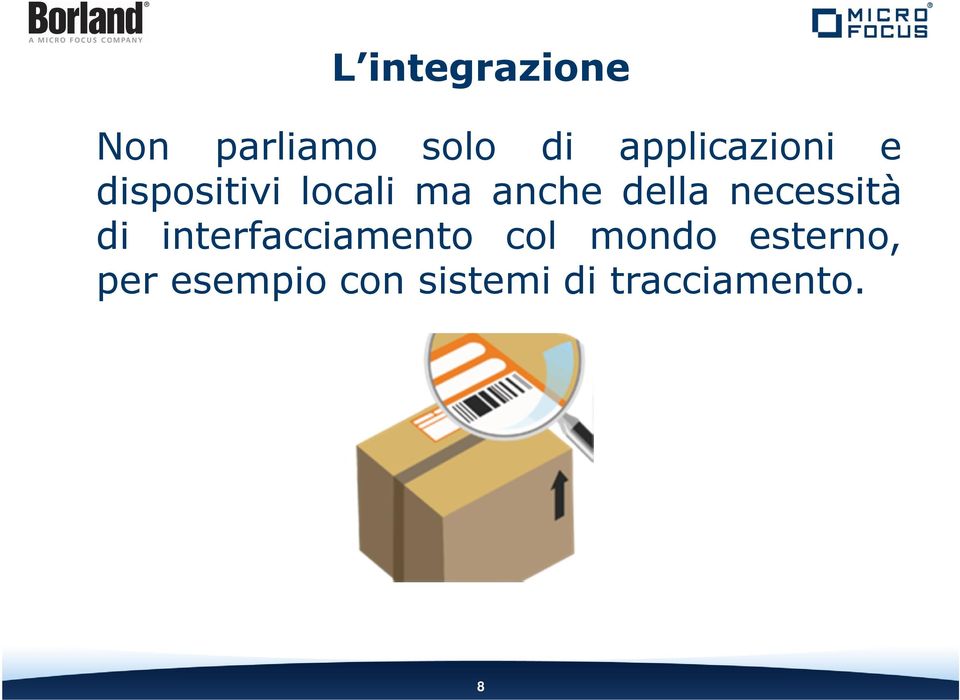 della necessità di interfacciamento col