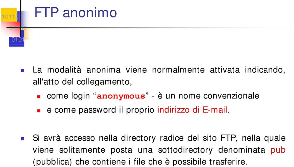 indirizzo di E-mail.