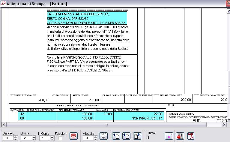 Immediata che Differita, tutta in Reverse Charge oppure Mista.